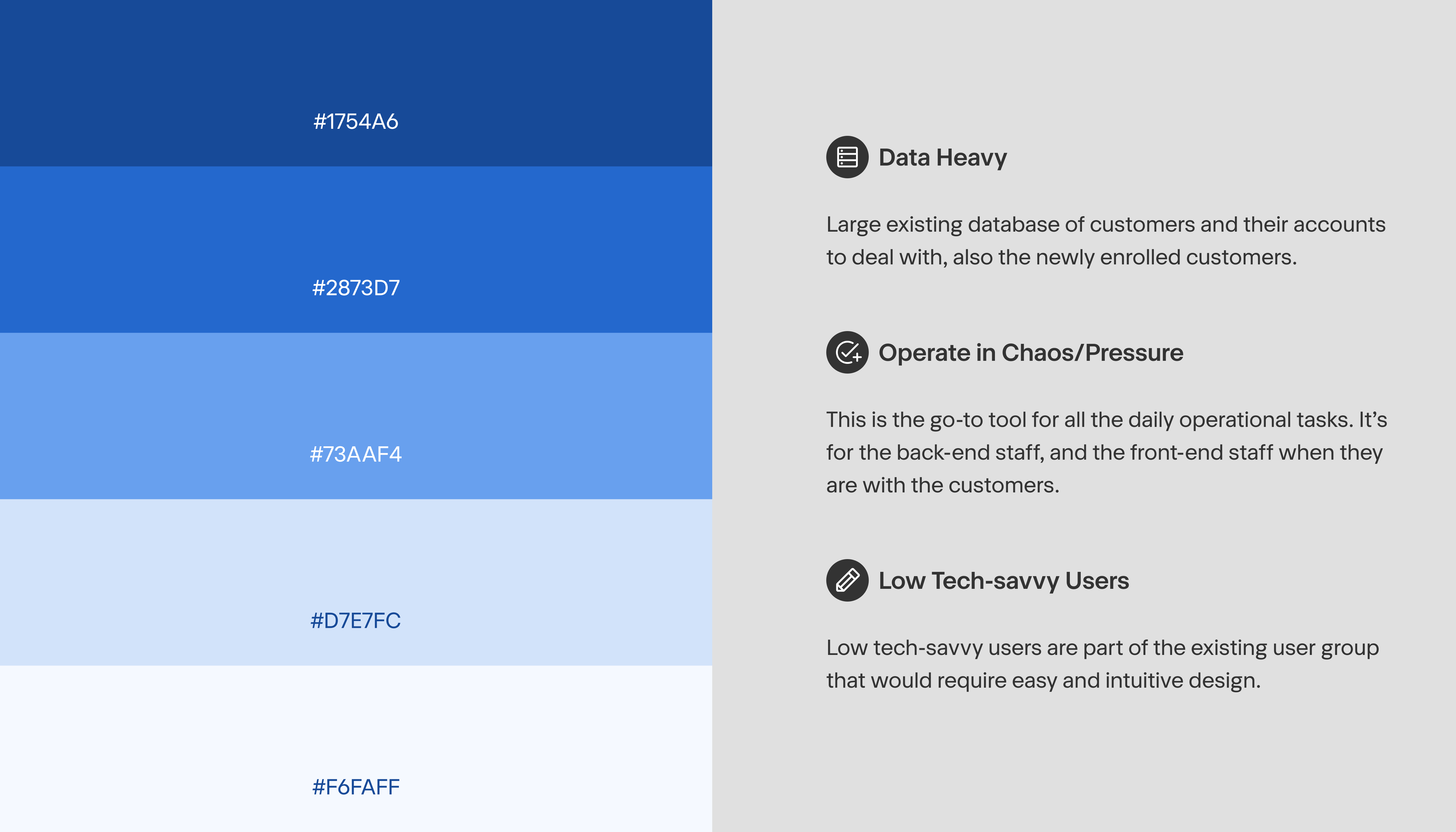 New Blue theme applied to the Wiz Partners UI — color, type, and component updates